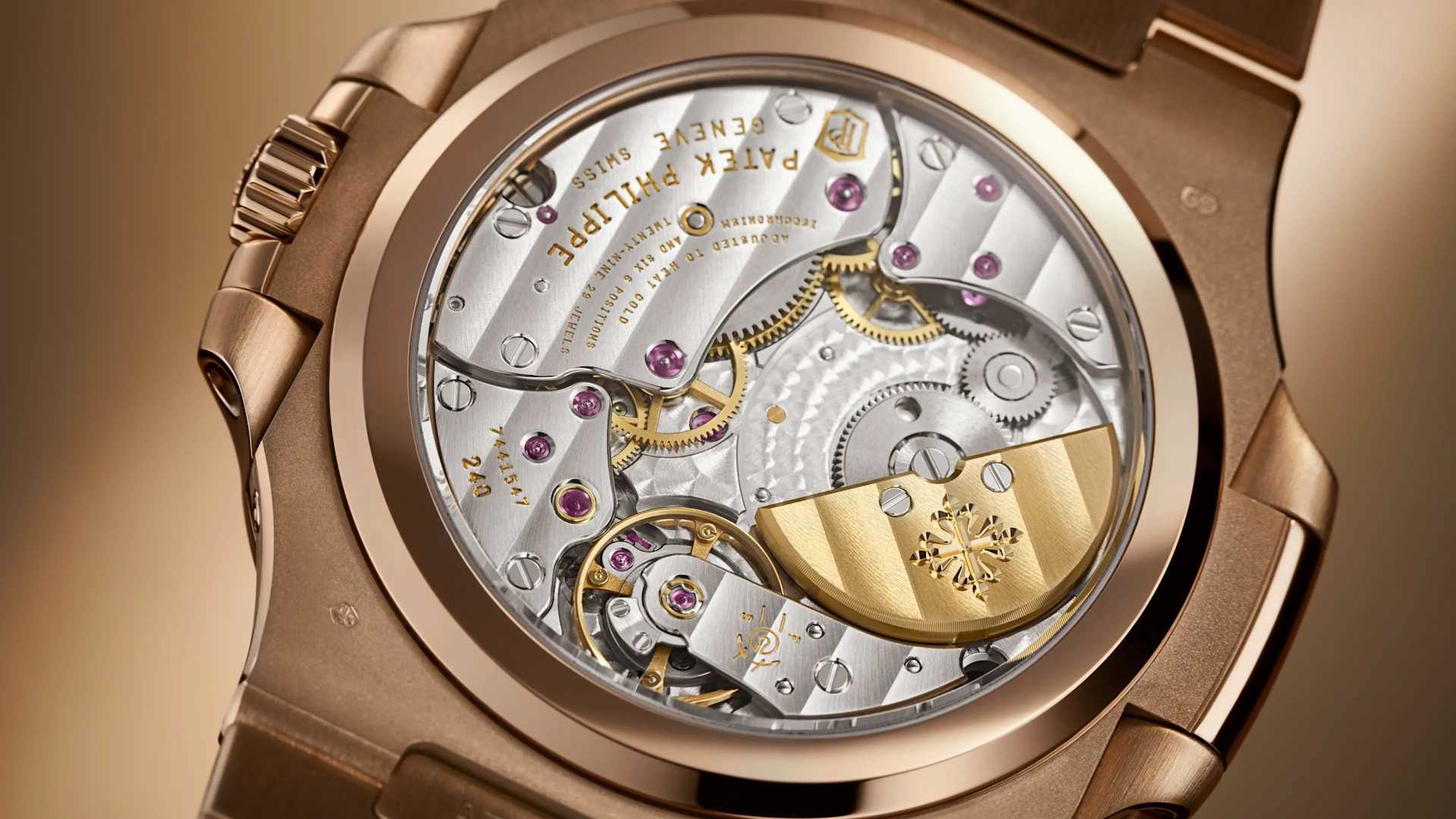 Patek Philippe Geneva Seal movement finishing