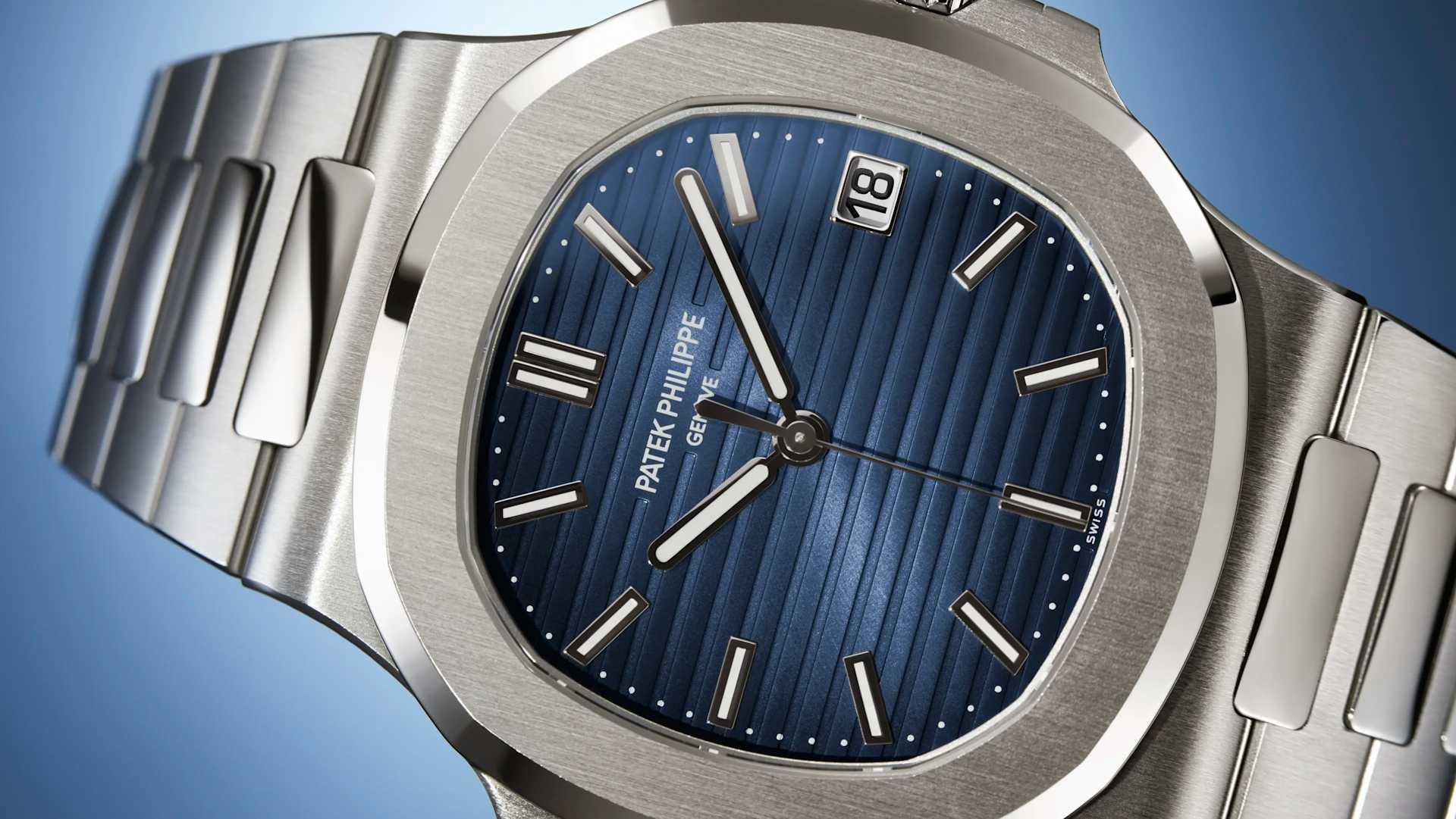 Patek Philippe Nautilus editorial image
