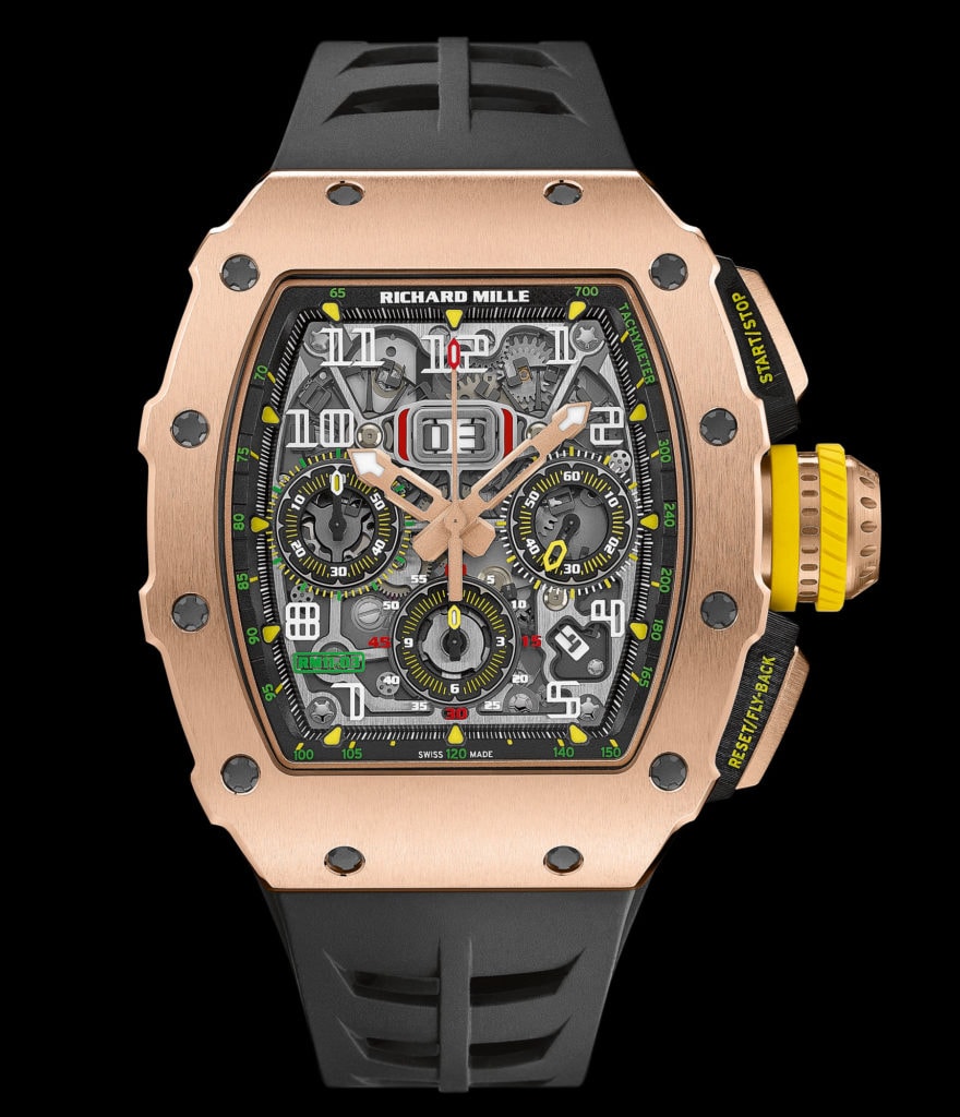 Richard Mille movement detail